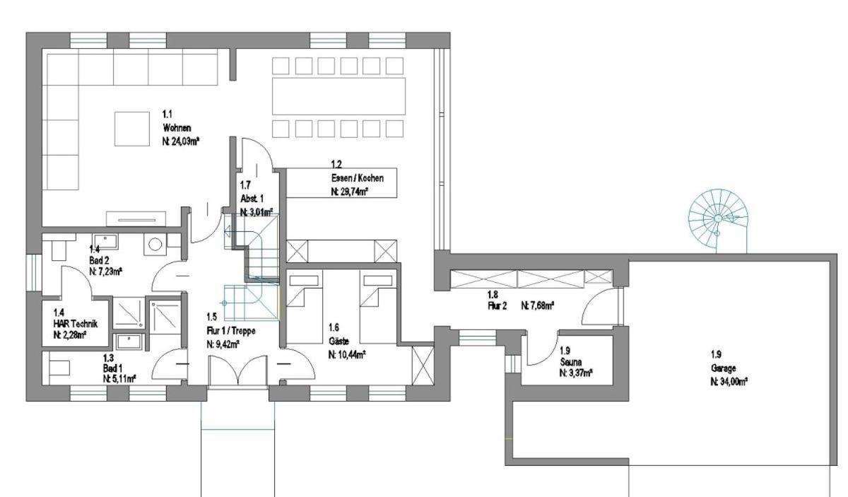 Fh Magnolia Fuer 12 Pers. Mit Terrasse + Dachterasse Villa Born Exterior photo
